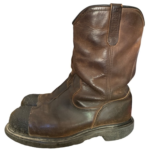 Red Wing Brown Leather Pecos Waterproof USA Made Boots 2270 - 10.5 - Picture 3 of 13